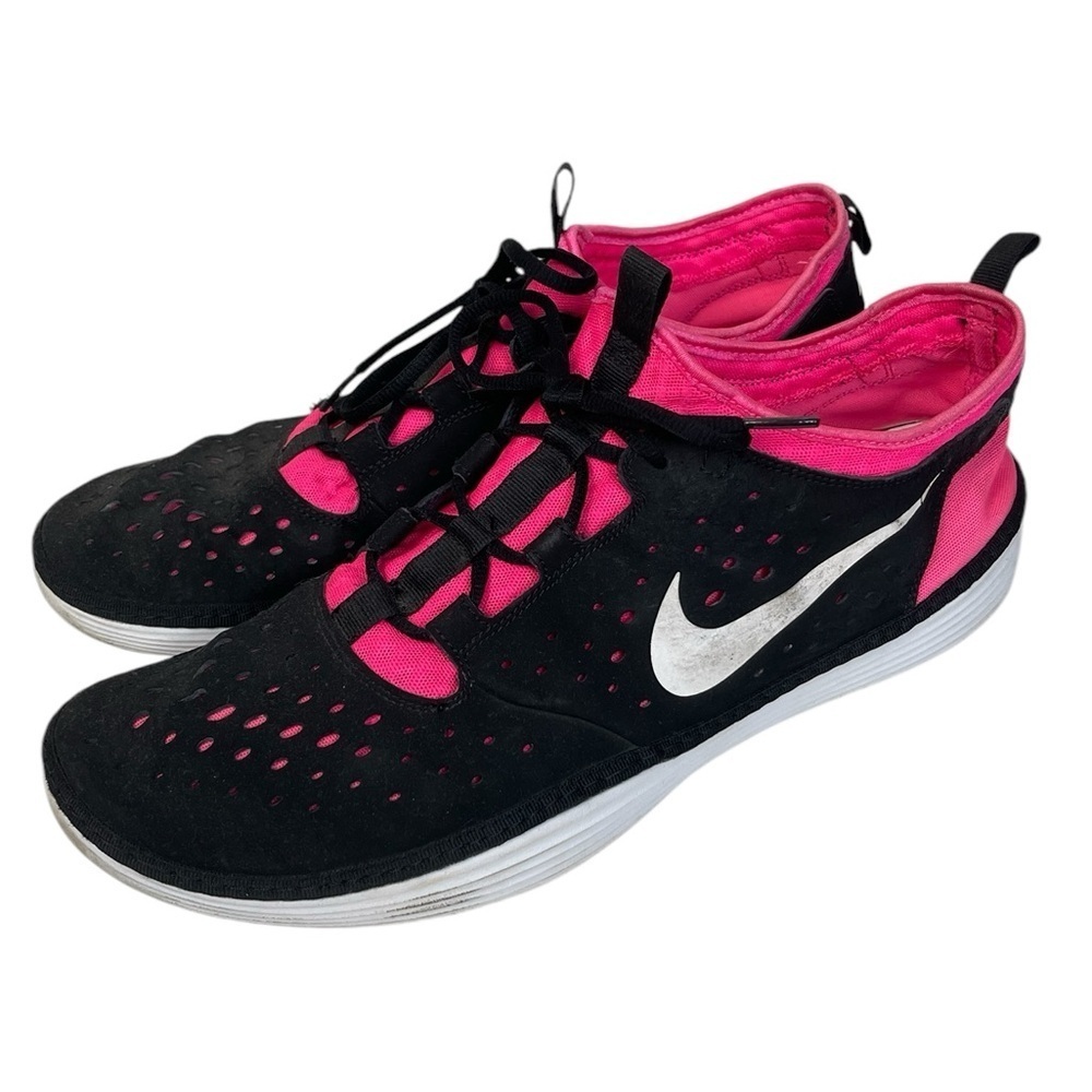 B2 Mens Nike Solarsoft Cost Low Running shoes Pink/Blk Shoes Sz 15
